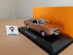 Opel Rekord D Coupe 1975 goud-metallic van Maxichamps 1:43, Hobby en Vrije tijd, Modelauto's | 1:43, Overige merken, Maxichamps.