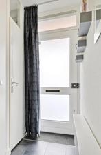 Tochtgordijn - 200x255 cm, Huis en Inrichting, Stoffering | Gordijnen en Lamellen, Bruin, 200 cm of meer, 150 tot 200 cm, Ophalen of Verzenden