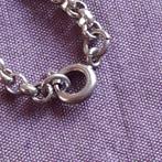 Streekdracht Ketting Jasseron Breipendoppen Onedel, Verzenden, Zo goed als nieuw, Zilver, Zilver