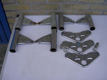 3 x set 529 koplamp oortjes en boven platen en set klemmen beschikbaar voor biedingen