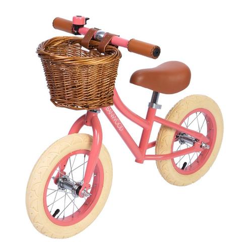 Banwood First Go Loopfiets Coral  NIEUW IN DOOS!, Kinderen en Baby's, Speelgoed | Buiten | Voertuigen en Loopfietsen, Nieuw, Loopfiets
