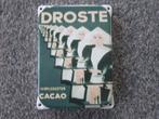 DROSTE EMAILLE RECLAMEBORD, Verzamelen, Merken en Reclamevoorwerpen, Ophalen, Gebruikt, Reclamebord