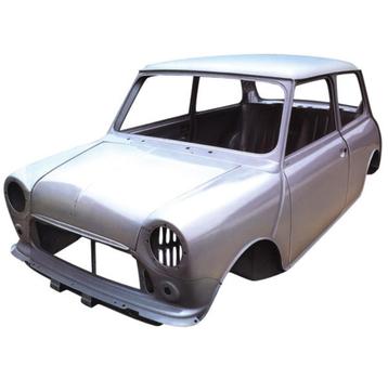 Origineel of immitatie plaatwerk Classic Mini op voorraad beschikbaar voor biedingen