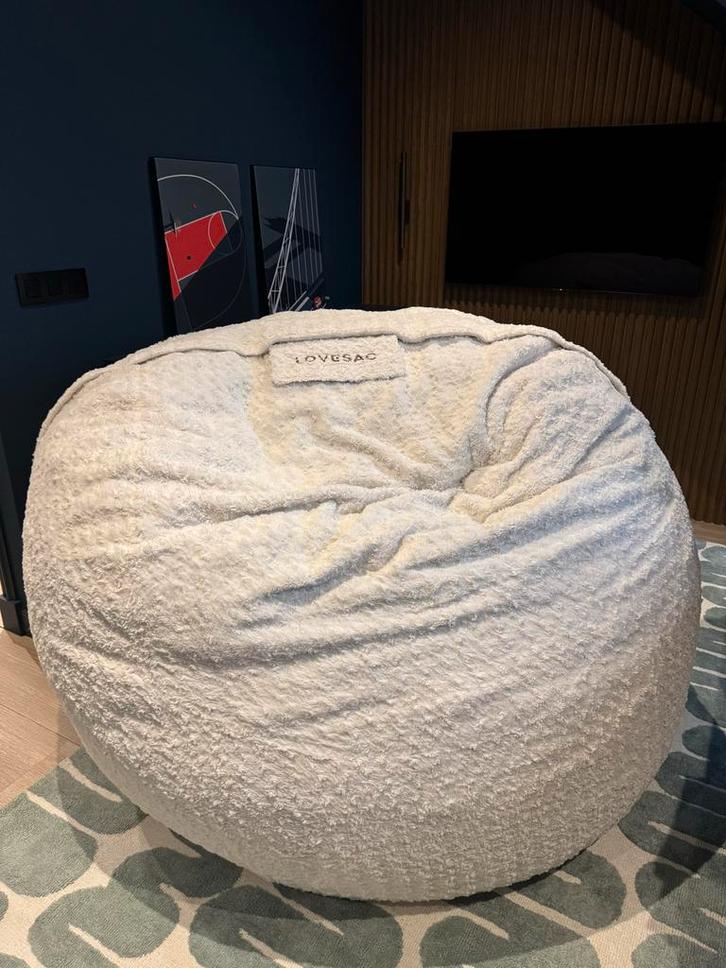 Lovesac Supersac - Amerikaanse Zitzak, Huis en Inrichting, Zitzakken, Gebruikt, Zitzak, Overige kleuren, Ophalen