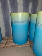 Grote Glasvezel Koker Plantenbak, Kunststof, Gebruikt, 40 cm of meer, Rond