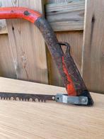 Vintage Boomzaag met Rood Frame - Antiek Gereedschap Zaag Bo, Ophalen of Verzenden