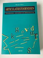 Articulatiestoornissen Rene Stes, Boeken, René Stes, Zo goed als nieuw, Alpha, HBO