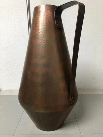 Exclusive Eugen Zint Gr rood koper vaas Handwerk Mid Century beschikbaar voor biedingen