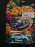 Hotwheels Fiat 500 lichtblauw - Longcard, Ophalen of Verzenden, Nieuw, Auto