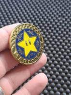 metalen goudkleurige Super Mario munt star cup, Plus, Verzenden