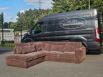 Geweldige Ribstof Loungebank (ChocoBruin), Ophalen, Vierpersoons of meer