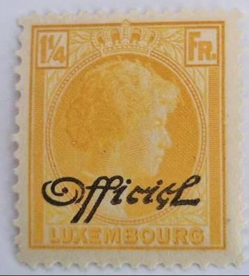 Luxemburg 1930 - Yvert D192 - Groothertogin Charlotte  beschikbaar voor biedingen