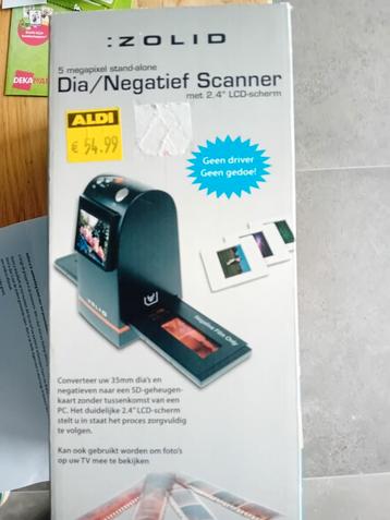 Zolid Dia/Negatief Scanner - Nieuw! beschikbaar voor biedingen