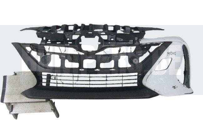 Bumper Toyota Prius Prime Plug-in 2 II 16- 52113-47080 Voorb, Auto-onderdelen, Carrosserie en Plaatwerk, Bumper, Voor, Gebruikt