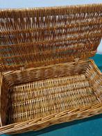 rieten mand met deksel vintage, Huis en Inrichting, Ophalen of Verzenden, 'T Olde Gre-j, Info@toldegrej.nl, Endepoelstraat 20f Didam