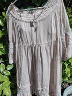 By ti Mo transparant nude dunnejurk 36, Beige, Ophalen of Verzenden, Zo goed als nieuw, Maat 36 (S)