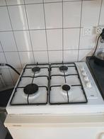 4 pits Gasstel, Witgoed en Apparatuur, Kookplaten, Ophalen, 4 kookzones, Zo goed als nieuw, Gas