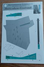 Bouwplaat Rotterdam Centraal - Nieuw in verpakking, Overige merken, 1:50 of kleiner, Overige typen, Nieuw