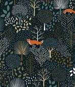 Kinderbehang Behang Bomen en Bosdieren Lilipinso, Nieuw, Ophalen of Verzenden, Wanddecoratie, Lilipinso