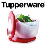 Tupperware Sla slinger / Sla centrifuge kom # 3,9 liter, Verzenden, Nieuw, Rood, Bak of Kom