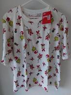 Pyjama top tshirt primark grinch xxl nieuw wit witte, Ophalen of Verzenden, Nieuw, Maat 46/48 (XL) of groter