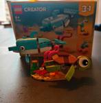 LEGO Creator 3in1 bouwset 'Dolfijn en schildpad' (31128), Ophalen of Verzenden, Zo goed als nieuw