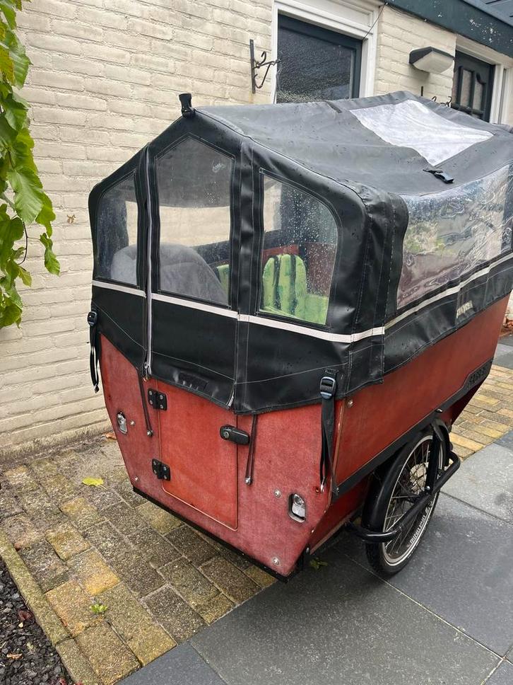 Babboe Max-E 6 persoons bakfiets - Gastouder gebruikt, Fietsen en Brommers, Fietsen | Bakfietsen, Gebruikt, Overige merken, 4 kinderen of meer