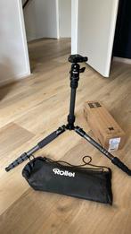 Rollei Compact Traveler No. 1 Carbon, Ophalen of Verzenden, Zo goed als nieuw, Minder dan 150 cm, Driepoot