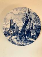 Delfts Blauw Wandbord, Ophalen