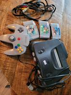 Nintendo 64 met spellen en controller, Spelcomputers en Games, Spelcomputers | Nintendo 64, Ophalen of Verzenden, Zo goed als nieuw