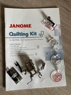 Janome Quilting set 9mm, Hobby en Vrije tijd, Naaimachines en Toebehoren, Ophalen of Verzenden, Zo goed als nieuw, Toebehoren