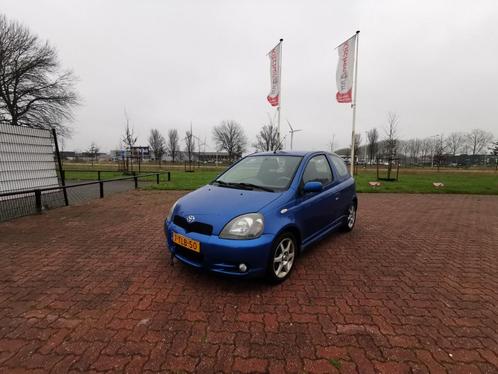 Toyota Yaris 2002 Blauw, Auto's, Toyota, Particulier, Yaris, Benzine, Euro 3, Hatchback, Handgeschakeld, Geïmporteerd, Blauw, Grijs