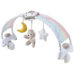 Chicco speelboog speelkleed met lampje en muziek en knuffels, Ophalen of Verzenden, Zo goed als nieuw