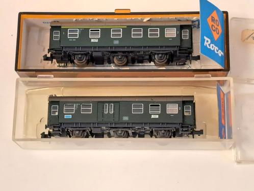 2x Roco ombouwrijtuigen, art. 2250, Hobby en Vrije tijd, Modeltreinen | N-Spoor, Gebruikt, Wagon, Gelijkstroom, Roco, Ophalen of Verzenden