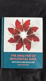 The Analysis of Biological Data, Boeken, Ophalen of Verzenden, Gelezen, Whitlock & Schluter, Overige wetenschappen