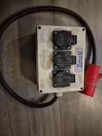 Stekkerdoos, Doe-het-zelf en Verbouw, Elektra en Kabels, Ophalen of Verzenden, Gebruikt, Stekker
