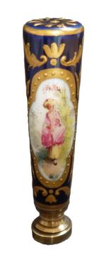 Lakstempel porselein met goud, Verzenden