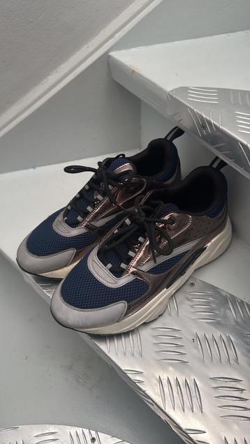 Dior BB22 sneakers blauw/zilver beschikbaar voor biedingen