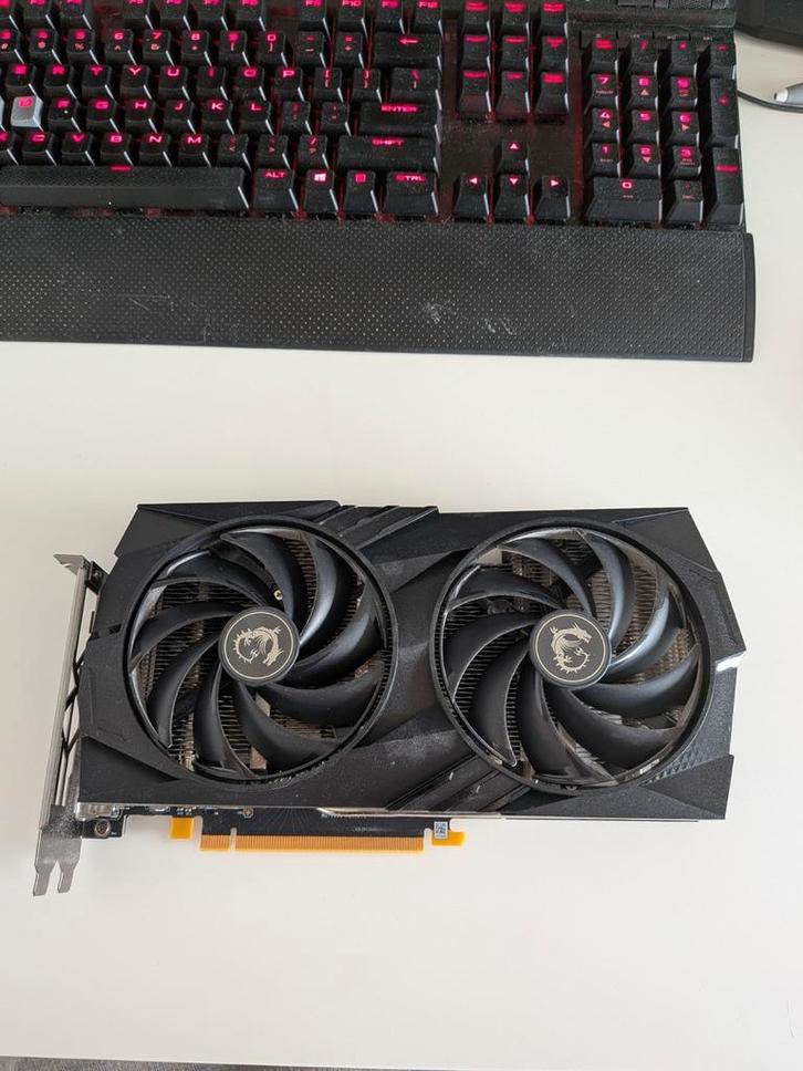 MSI RTX 4060, Computers en Software, Videokaarten, Zo goed als nieuw, Nvidia, PCI-Express 4.0, GDDR6, HDMI, DisplayPort, Ophalen of Verzenden