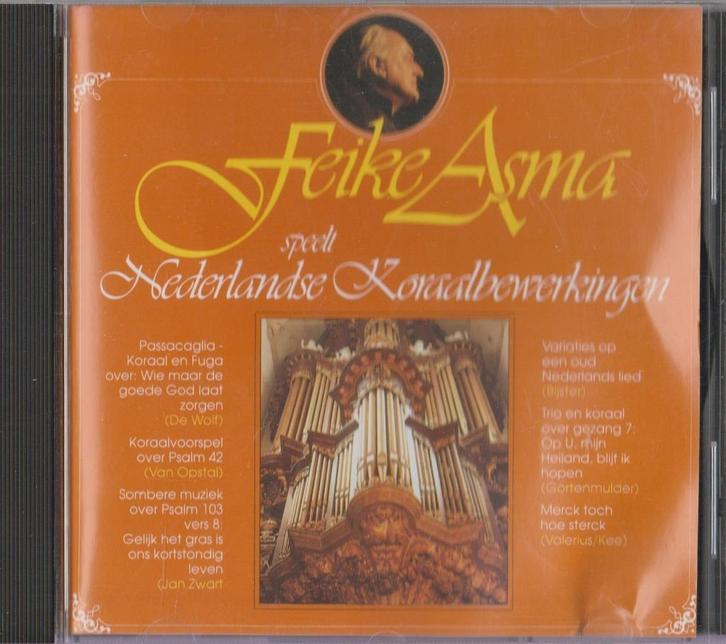 CD - Feike Asma speelt Nederlandse Koraalbewerkingen, Cd's en Dvd's, Cd's | Klassiek, Gebruikt, Overige typen, Ophalen of Verzenden
