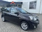 Nissan Micra 1.2 Connect Edition Bluetooth Cruise Climate, Euro 5, Stof, Gebruikt, Zwart