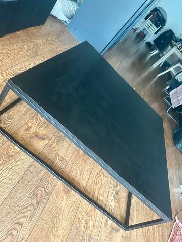 Salontafel XXL - Industrieel zwart