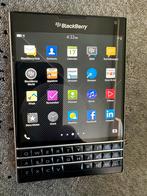 Blackberry paspoort, Telecommunicatie, Mobiele telefoons | Blackberry, Gebruikt, Ophalen of Verzenden, Touchscreen, Zwart