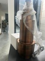 Bronzen lamp Qazqa, Ophalen of Verzenden, Zo goed als nieuw, Elektrisch, Overige soorten