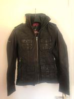 Super Dry heren jas, bruin leer, maat S, Bruin, Nieuw, Ophalen of Verzenden, Super Dry