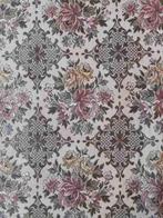 Retro vintage tafelkleed bloemen subtiele glans 145/98, Huis en Inrichting, Tafelkleden, Gebruikt, Etten-Leur, DJT@dejuistetoon.eu