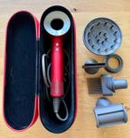 Dyson Supersonic haardroger Red Nickel z.g.a.n., Ophalen of Verzenden, Zo goed als nieuw, Föhn of Haardroger