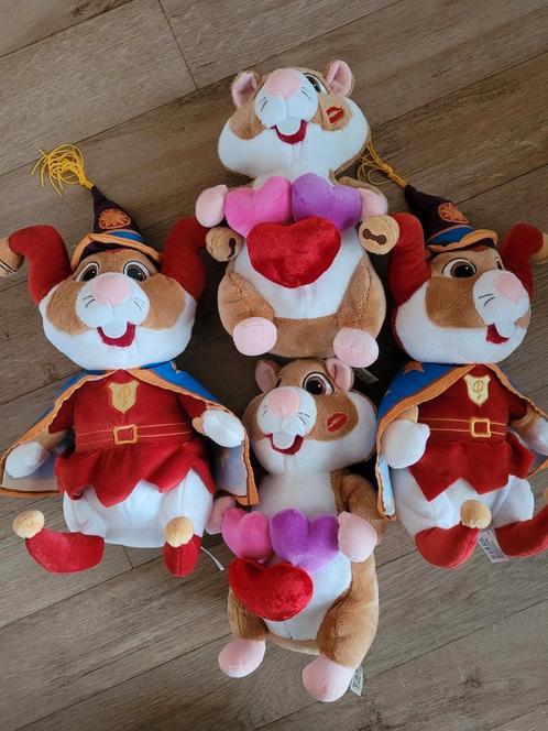 AH hamsters Pardoes van de Efteling en Valentijnshamster, Verzamelen, Efteling, Nieuw, Overige typen, Ophalen of Verzenden