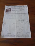 Steenwijk N.E.M.I. fabriek van kleinmeubelen factuur 1941, Ophalen of Verzenden, Zo goed als nieuw, Overige typen