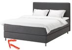 IKEA Bjorli poten voor onder IKEA bed, Huis en Inrichting, Slaapkamer | Bedden, Overige materialen, Overige kleuren, Staalkleur